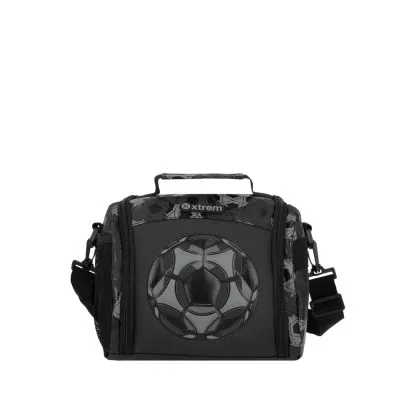 Lonchera térmica Break 3.0 fútbol Negra Xtrem