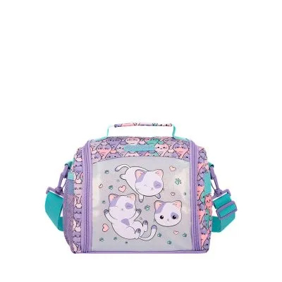 Lonchera térmica Break 3.0 gatos Lila Xtrem