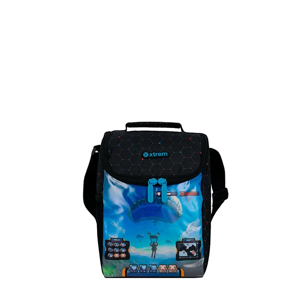 Lonchera térmica Froster Negra Videogame Xtrem