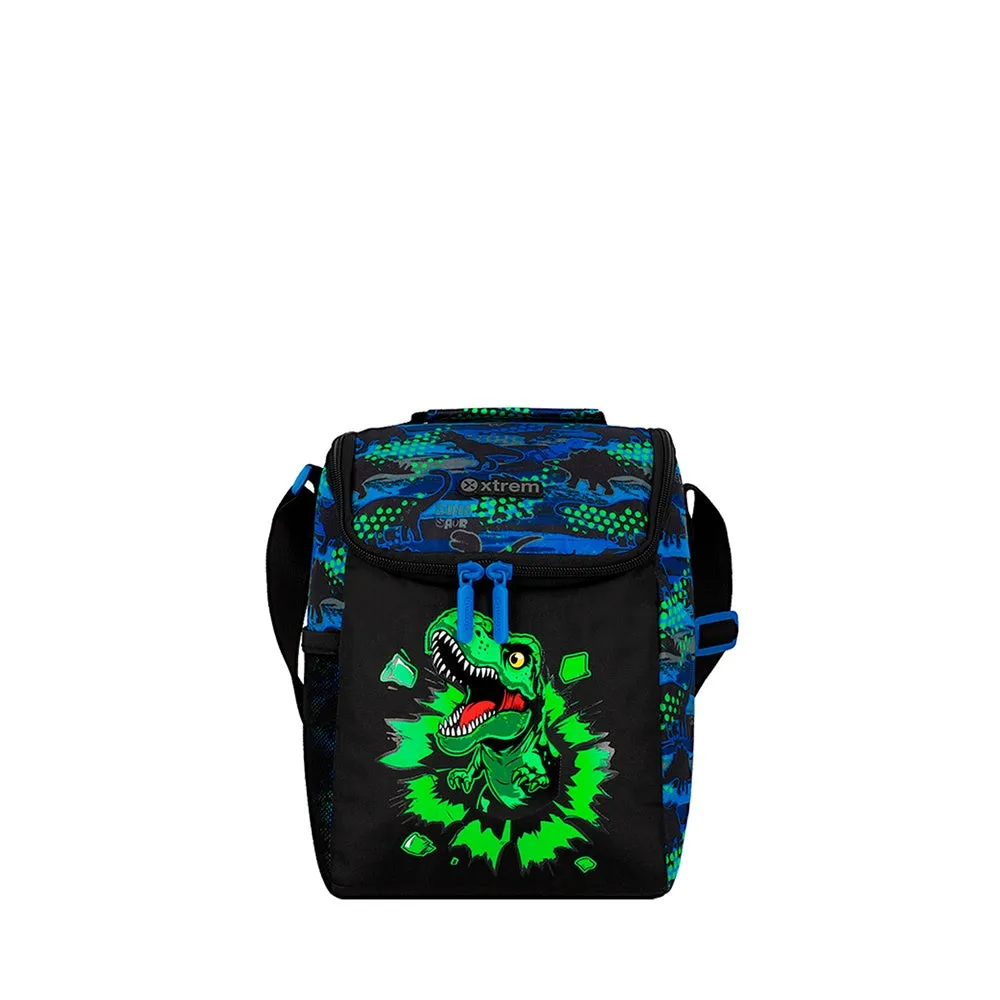 Lonchera Termica Froster 6XT Black Dino Xtrem