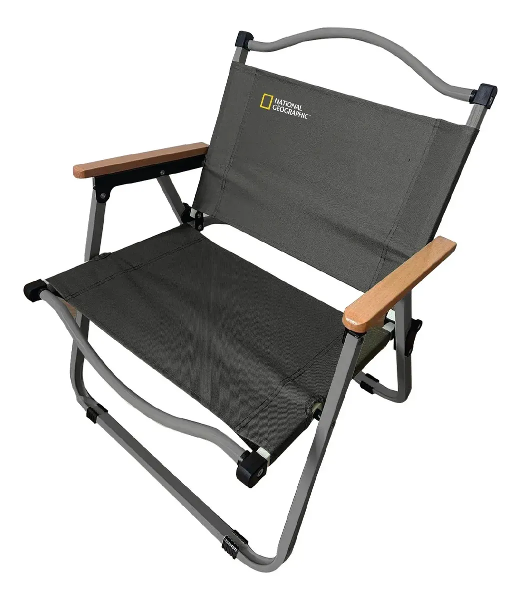Silla Kermit Plegable Yates Gris National Geographic