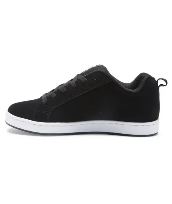 Zapatilla Mujer Court Graffik Negro DC - Imagen 2