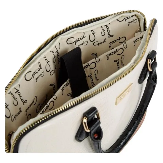 Maletin Notebook Off White Gacel - Imagen 5