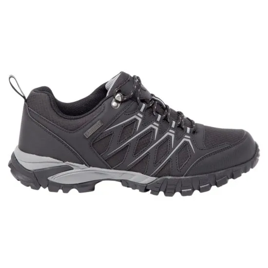 Zapato Hombre Villarrica Negro Waterproof G-Grip Guante - Imagen 2