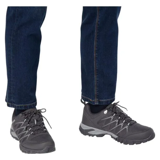 Zapato Hombre Villarrica Negro Waterproof G-Grip Guante - Imagen 4