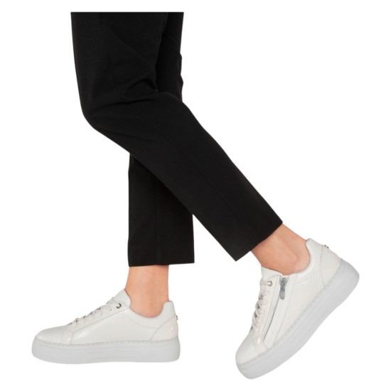 Zapatilla Mujer Napa Regina Blanco Gacel - Imagen 2