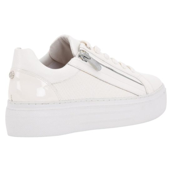 Zapatilla Mujer Napa Regina Blanco Gacel - Imagen 3