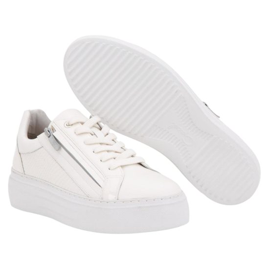 Zapatilla Mujer Napa Regina Blanco Gacel - Imagen 5