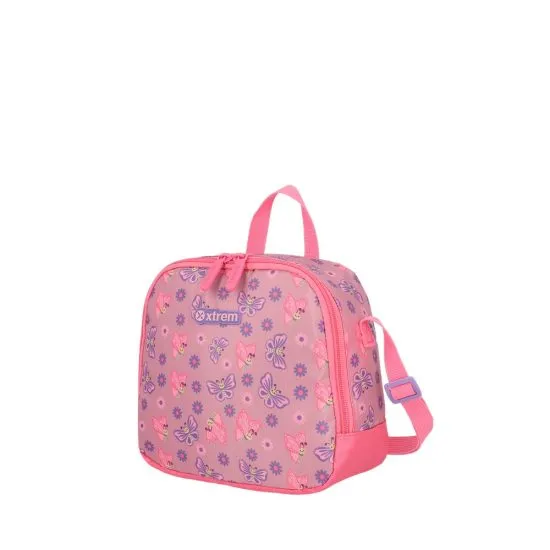 Mochila + sackpack + lonchera Minipack rosado Xtrem - Imagen 6