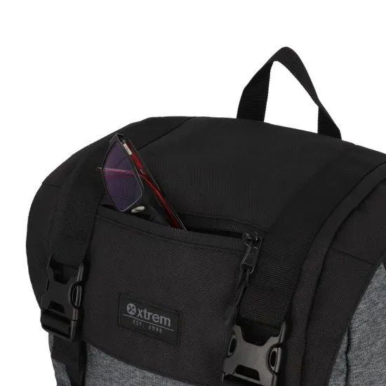 Mochila 16" Kent gris Xtrem - Imagen 6