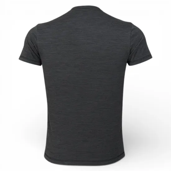Polera Deportiva Hombre Negra Id Train Melange Tech Tee Reebok - Imagen 2