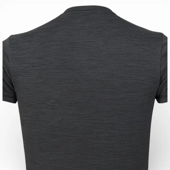 Polera Deportiva Hombre Negra Id Train Melange Tech Tee Reebok - Imagen 4