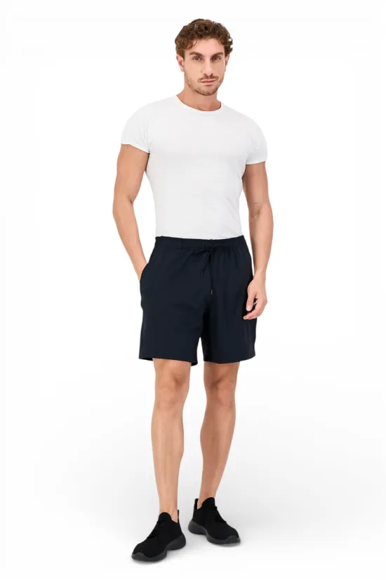 Short Deportivo Hombre Negro Training Fit Reebok - Imagen 4