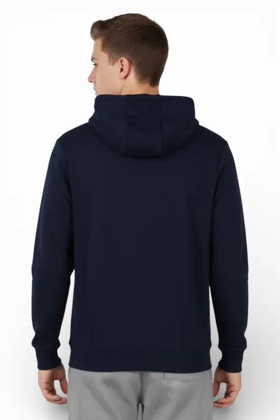 Polerón Hoodie Hombre Azul Marino Reebok - Imagen 3