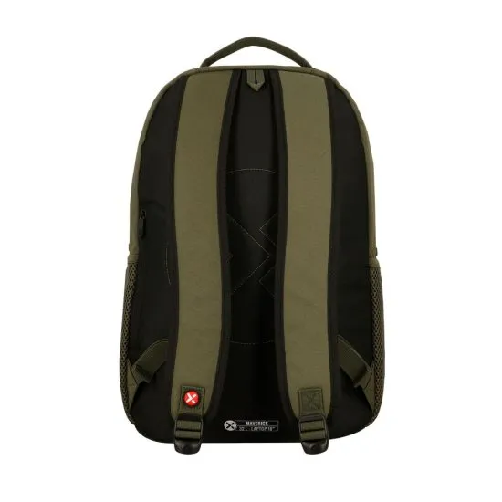 Mochila 16" Maverick Verde Xtrem - Imagen 9