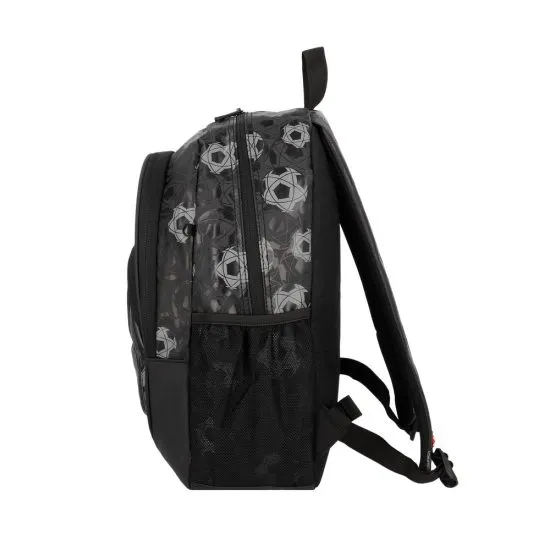 Mochila escolar Logan Fútbol Negra Xtrem - Imagen 6