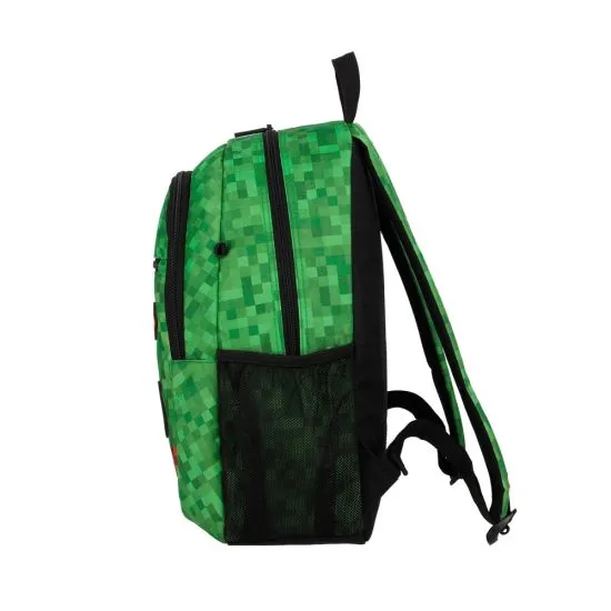 Mochila Escolar Logan 6XT Verde Pixels Xtrem - Imagen 9