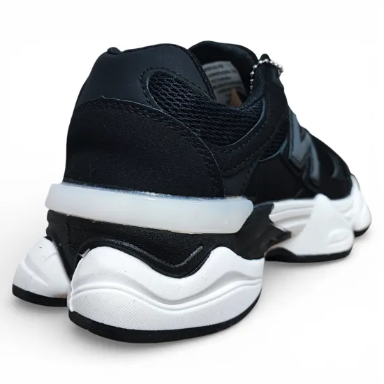 Zapatilla Hombre Black Motion Chunky New Walk - Imagen 6