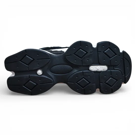 Zapatilla Hombre Black Motion Chunky New Walk - Imagen 7