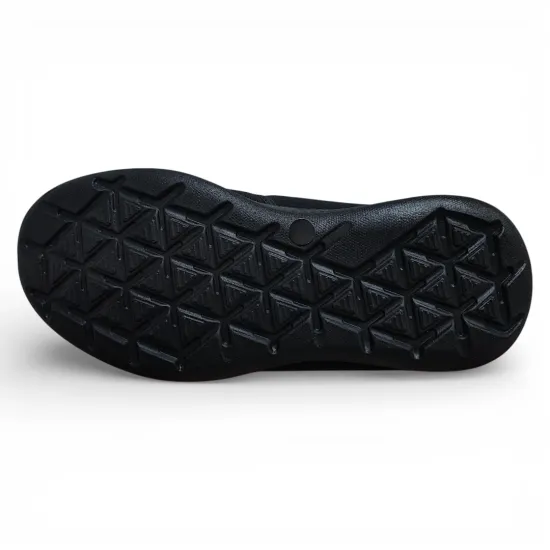 Zapatilla Sin Cordones Hombre Black Easy Comfort New Walk - Imagen 6