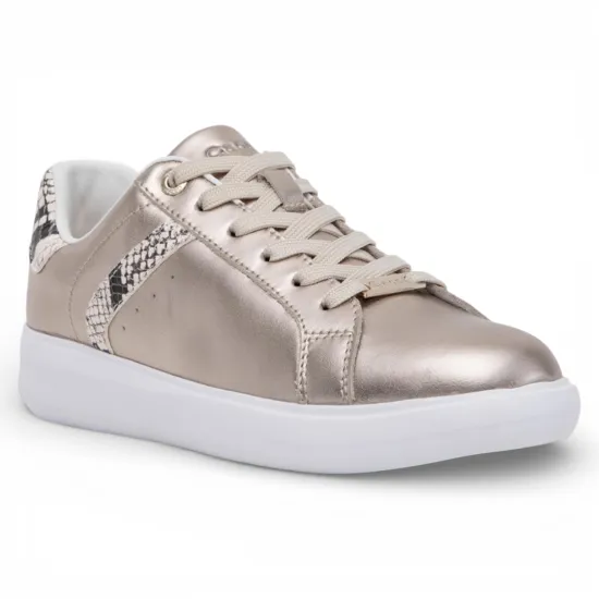 Zapatilla Metalizado Dorado Rosalia Gacel - Imagen 2