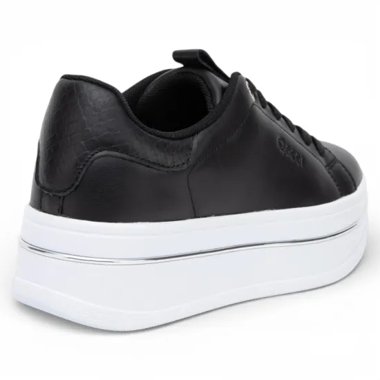 Zapatilla Napa Negro Isadora Gacel - Imagen 4