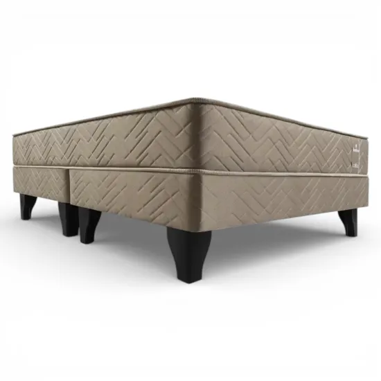 Cama Europea Bamboo 2 Plaza Base Dividida Celta - Imagen 2