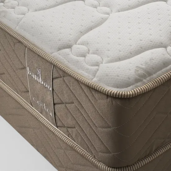 Cama Europea Bamboo 2 Plaza Base Dividida Celta - Imagen 6