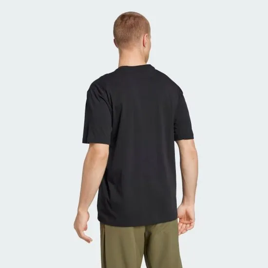 Polera Hombre Terrex Classic Logo Negro Adidas - Imagen 4