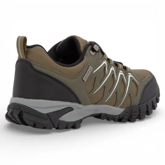 Zapato Hombre Villarrica Olivo Waterproof G-Grip Guante - Imagen 5