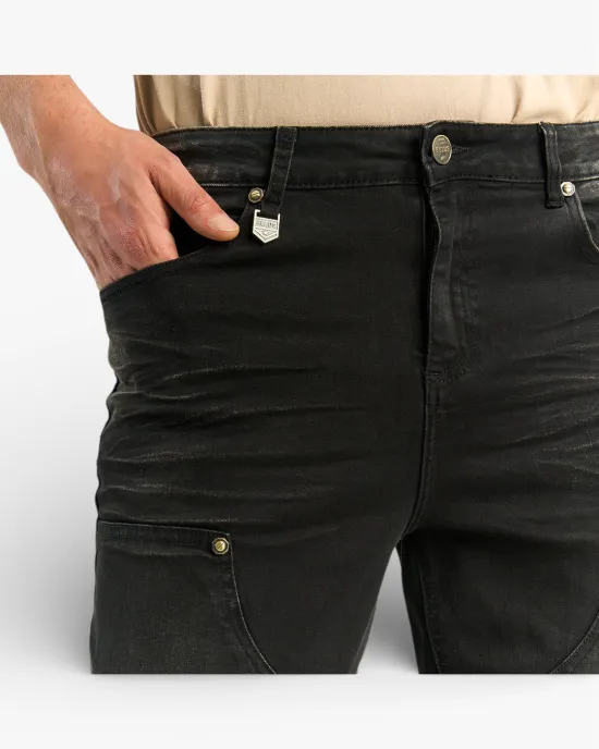 Jeans Hombre Relaxed Carpinter Black Oil Ring Ellus - Imagen 5