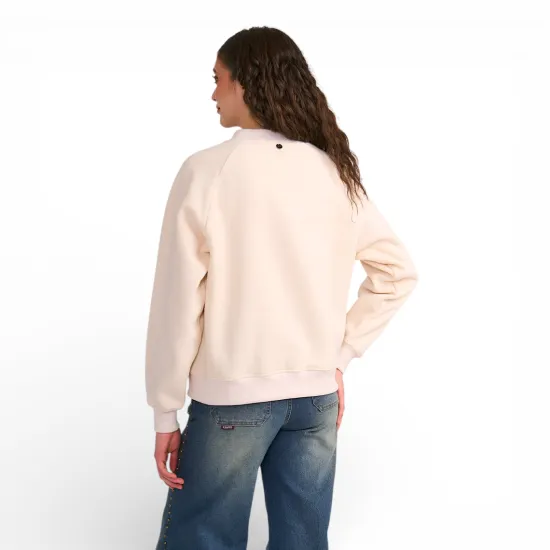 Polerón Mujer Crew Neck Raglan Ostrа Il Gioco - Imagen 3