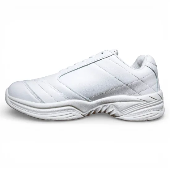 Zapatilla Mujer Escolar Blanca Plataforma Colegio New Walk - Imagen 2
