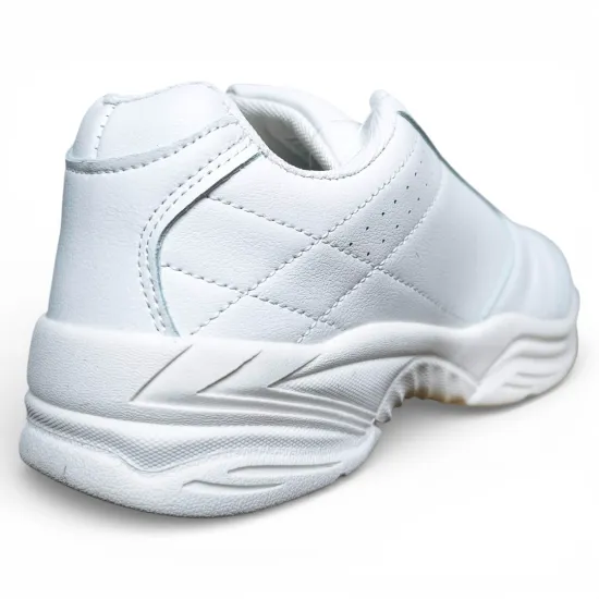 Zapatilla Mujer Escolar Blanca Plataforma Colegio New Walk - Imagen 7