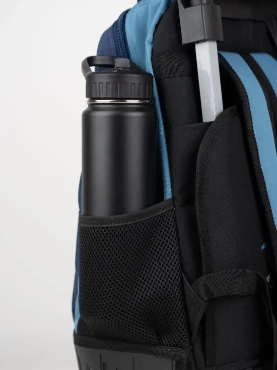 Mochila Roller Bag + Lonchera + Estuche Azul Maui - Imagen 5