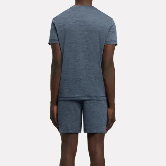 Polera Training Hombre Id Train Azul Reebok - Imagen 5