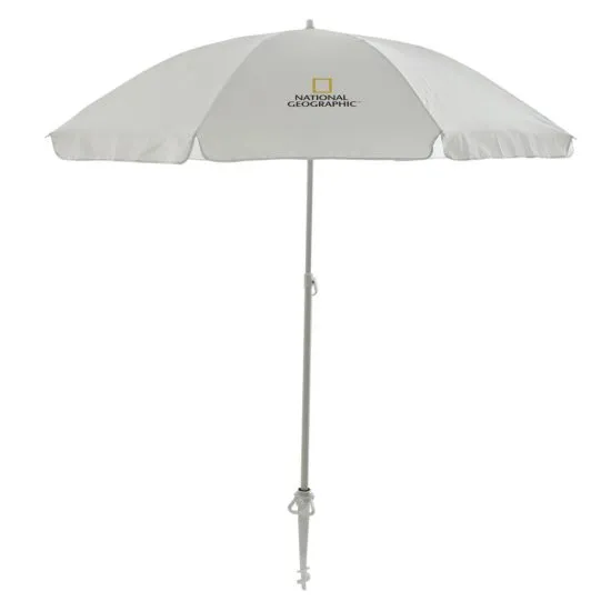 Quitasol Playa  Blanco 190 Cms National Geographic - Imagen 2