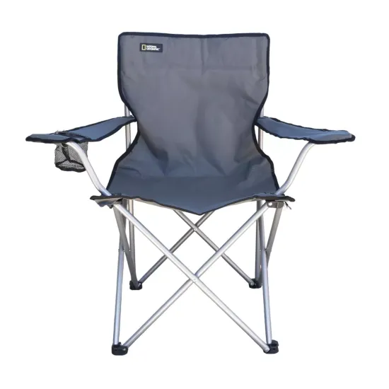 Silla Kermit Plegable Yates Gris National Geographic - Imagen 5