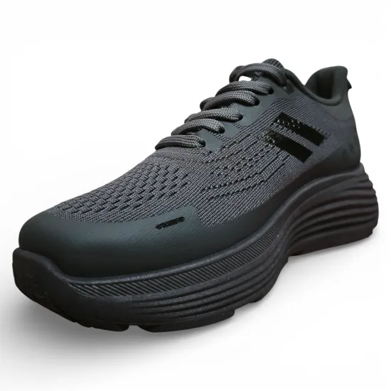 Zapatilla Hombre Gris Malla Running 1503-0398 Everix - Imagen 2