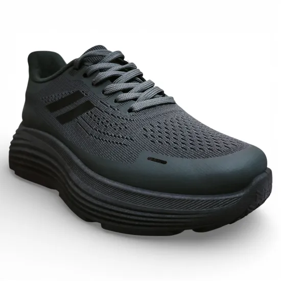 Zapatilla Hombre Gris Malla Running 1503-0398 Everix - Imagen 7