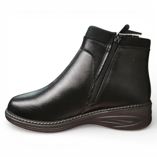 Botín Mujer Firenze Confort Negro Bonny Franco - Imagen 4