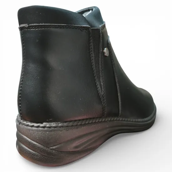 Botín Mujer Firenze Confort Negro Bonny Franco - Imagen 5