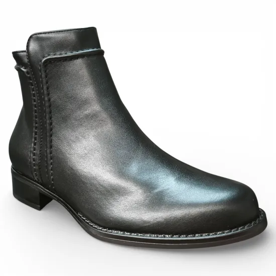 Botín Mujer Siena Negro Bonny Franco - Imagen 4