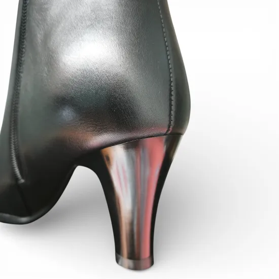 Botín Mujer Aurora Negro Elegante Bonny Franco - Imagen 6