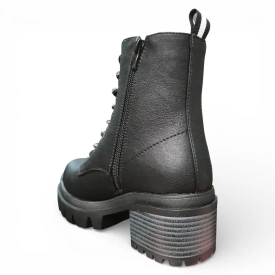 Botín Mujer Urban Chunky Noir Plataforma Bonny Franco - Imagen 6