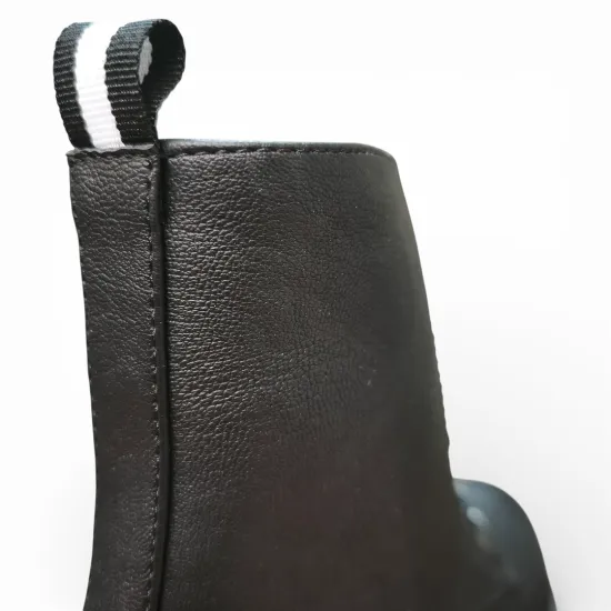 Botín Mujer Urban Chunky Noir Plataforma Bonny Franco - Imagen 8