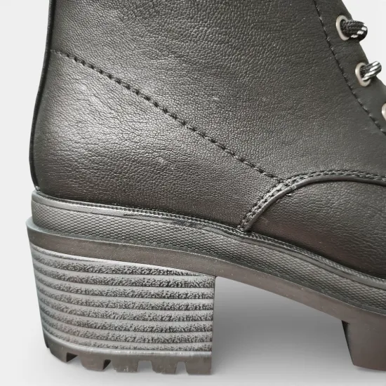 Botín Mujer Urban Chunky Noir Plataforma Bonny Franco - Imagen 10