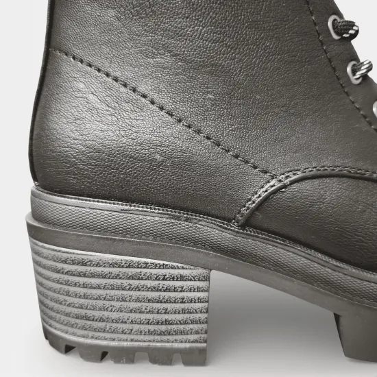 Botín Mujer Urban Chunky Noir Plataforma Bonny Franco - Imagen 16