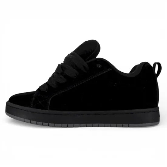 Zapatilla Hombre Court Graffik Black Orange DC - Imagen 5