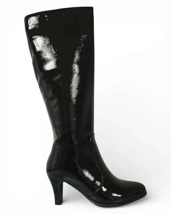 Bota Mujer Richato Charol Noir Bonny Franco - Imagen 2